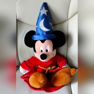 Plush Sorcerer Mickey Mouse